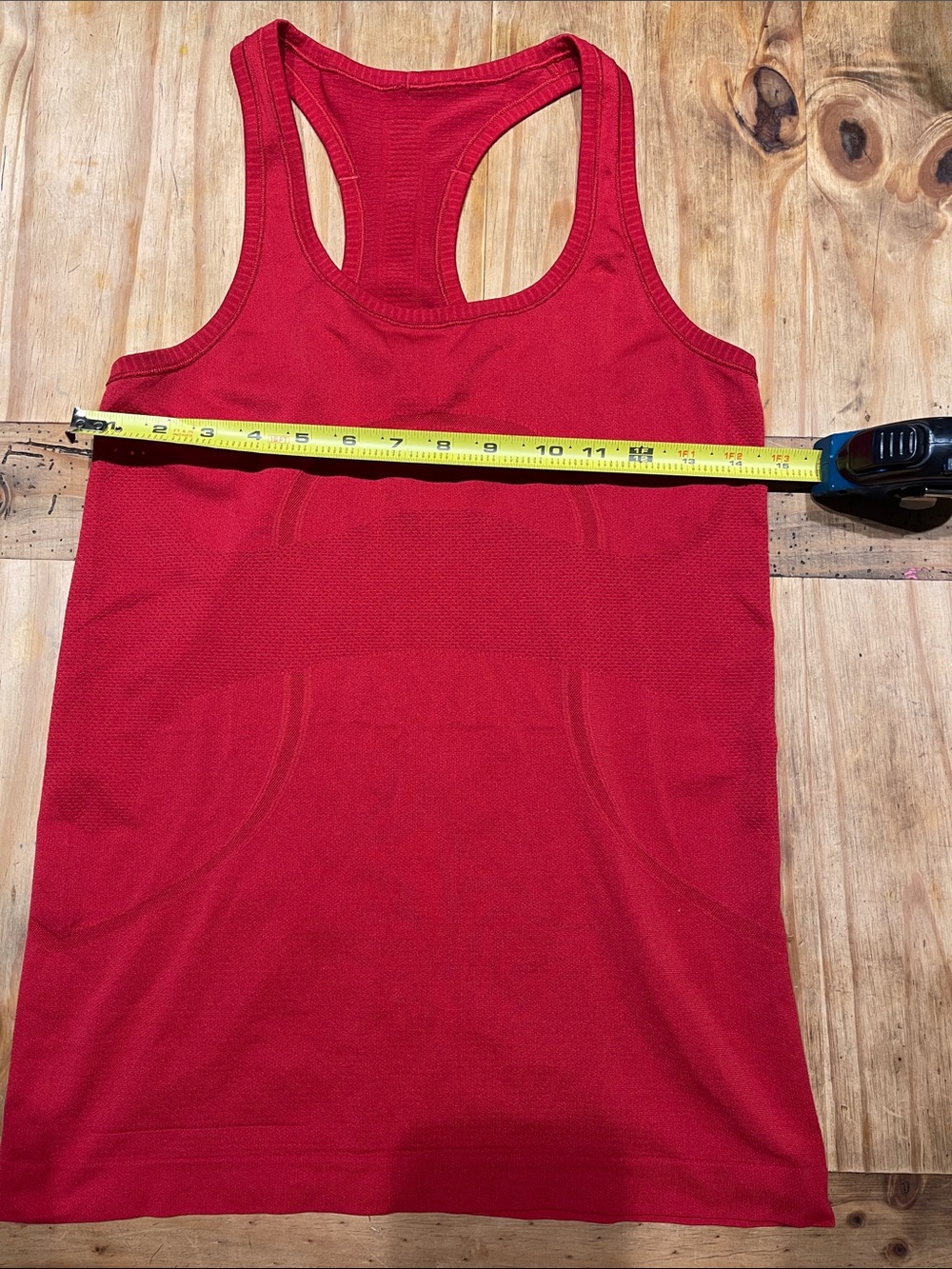 Lululemon Red Racerback Tank - Picture 6 of 6
